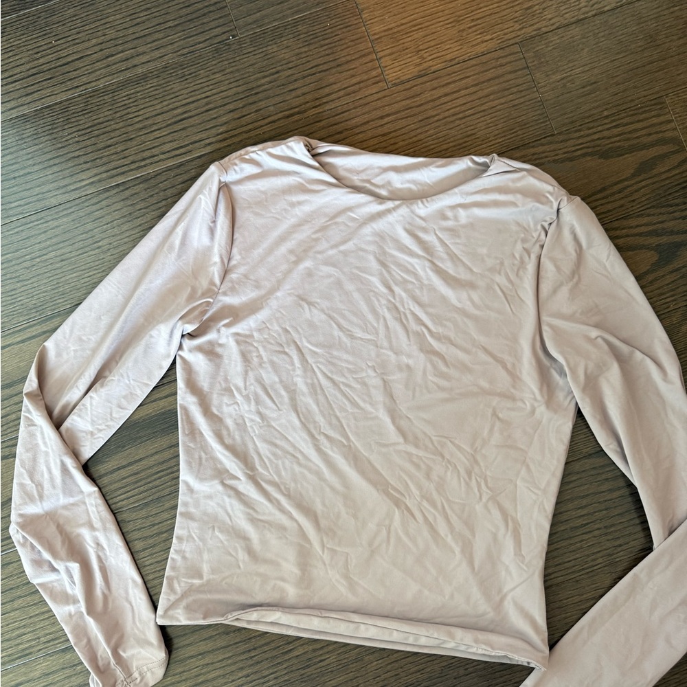 Double lined long sleeve shirt